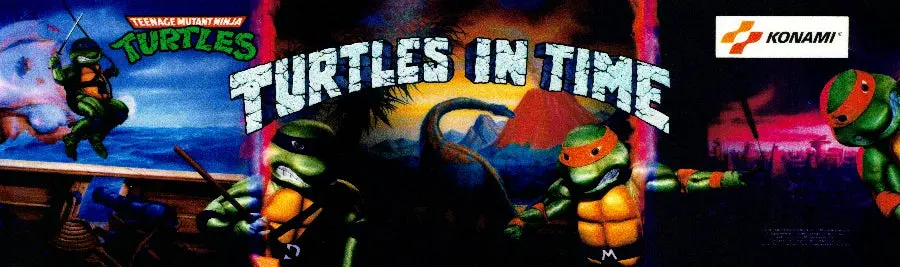 Tmnt Turtles In Time (Original) - Marquee 1