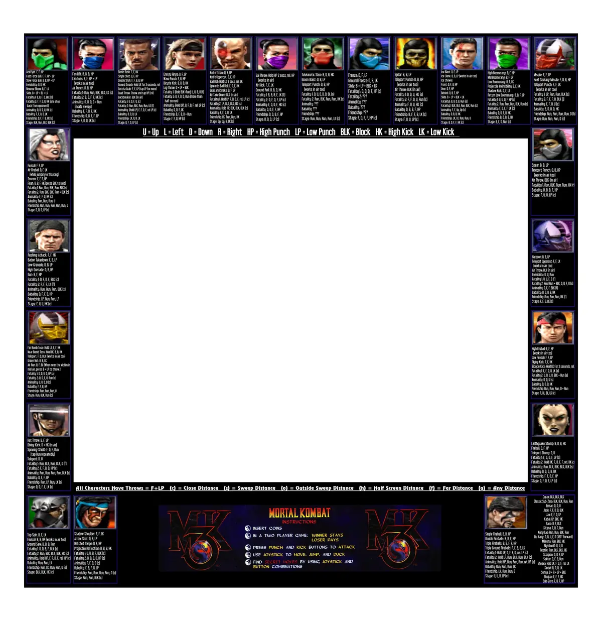 Ultimate Mortal Kombat 3 Bezel 1