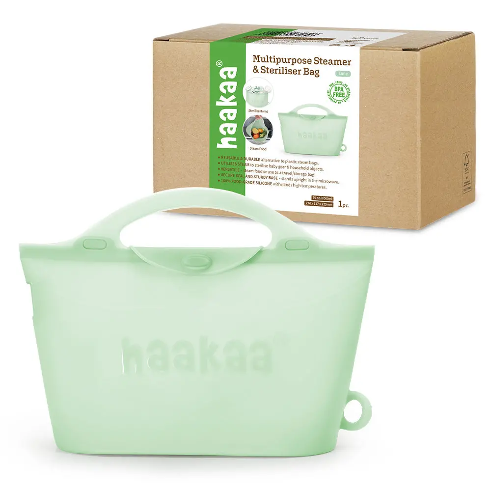 Haakaa Multipurpose Steamer & Steriliser Bag 3