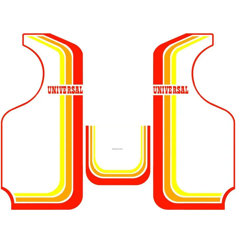 Universal Side Art & Kickplate Set: Mr. Do 1