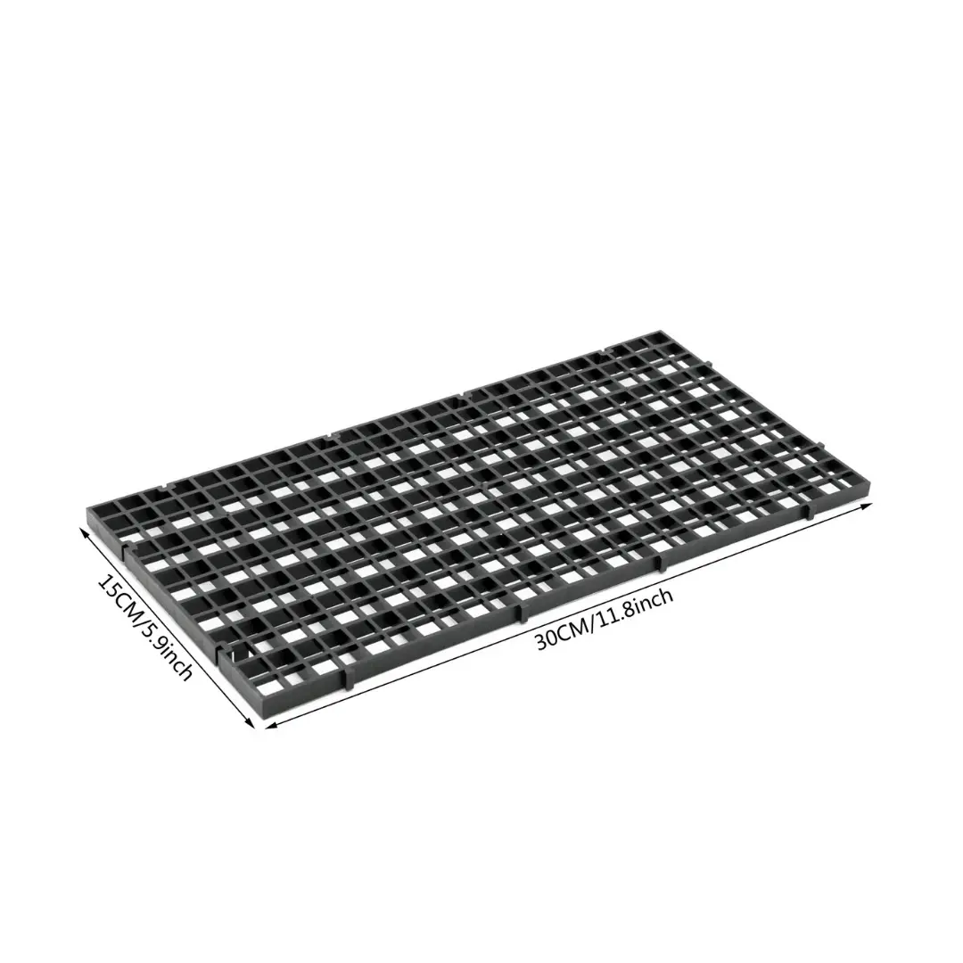 Black Tank Divider Grid & Egg Tray 6*12 Inches Single 1