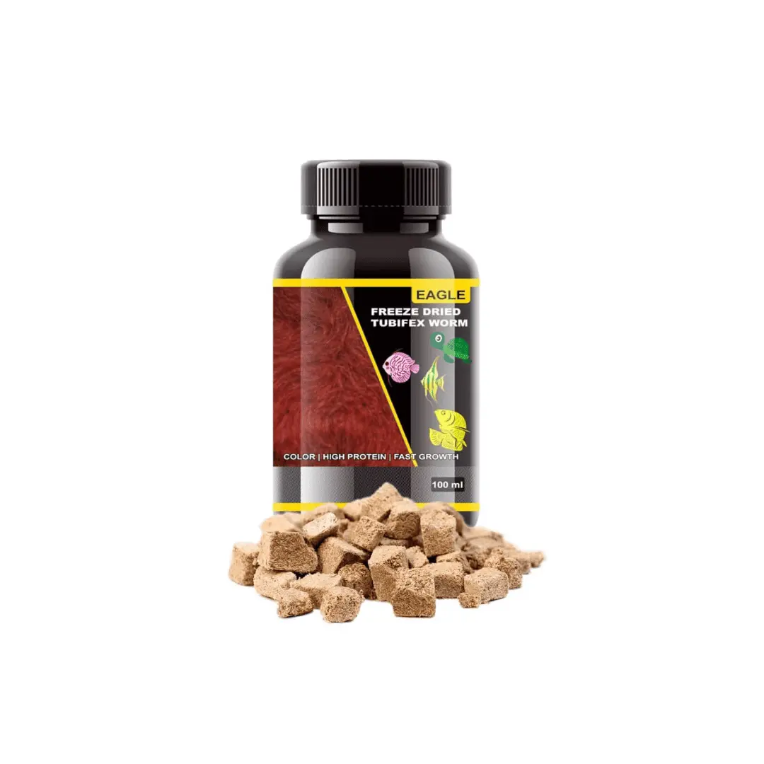 Food Eagle Freeze Dried Tubifex Worm 100Ml 1