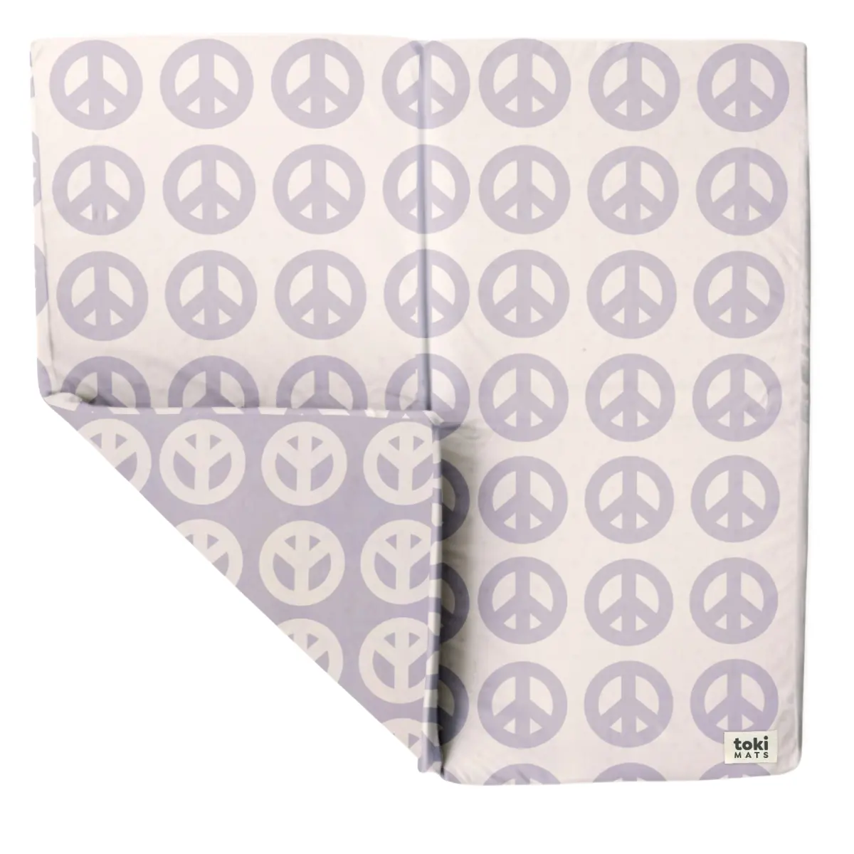 Toki Mats Peace Sign Organic Cotton Mat 1