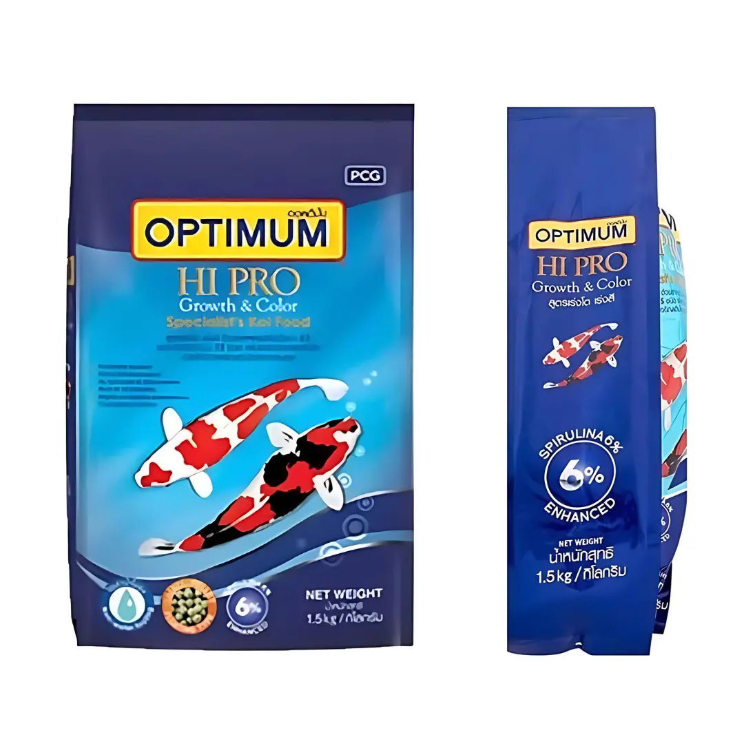 Food Optimum Hi-Pro Koi Growth & Color 1.5 Kg 1