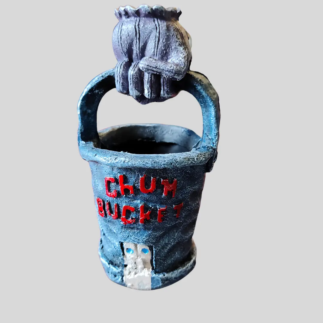 Decor Toy 3*4*6 Inches Chum Bucket 1