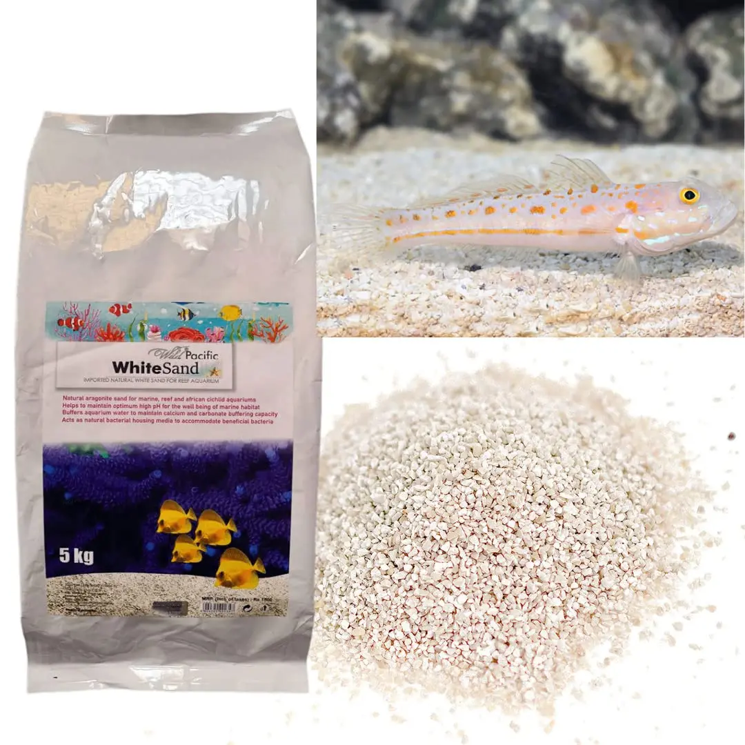 Aquatic Remedies Wild Pacific White Sand (5 Kg) 1