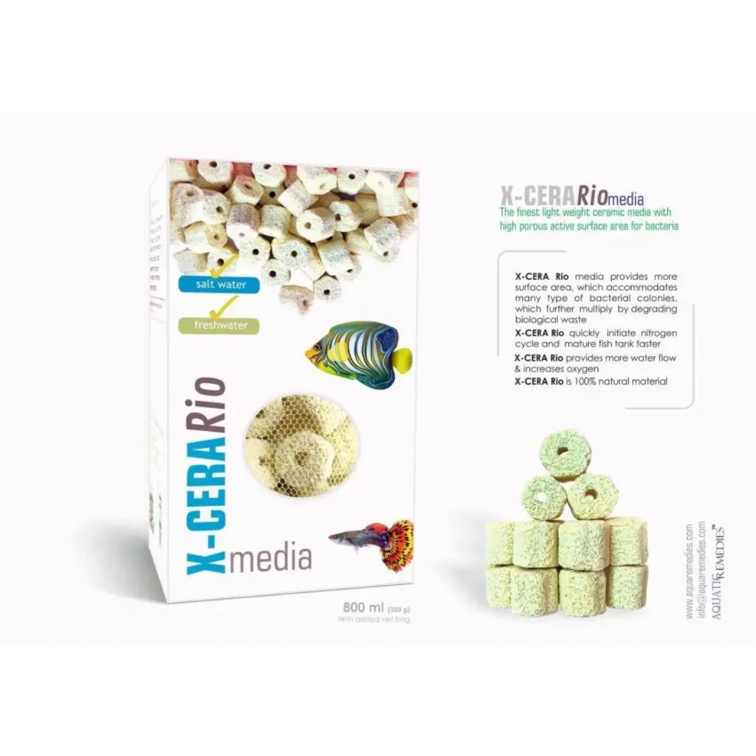 Filter Media Aquatic Remedies X-Cera Rio | 800Ml/350Gm 2