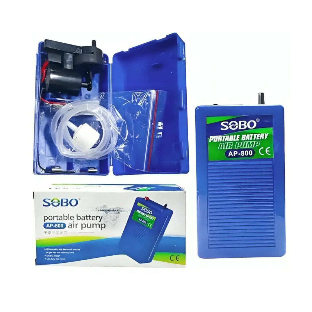 Air Pump Sobo Ap-800 Portable Battery Pump 2