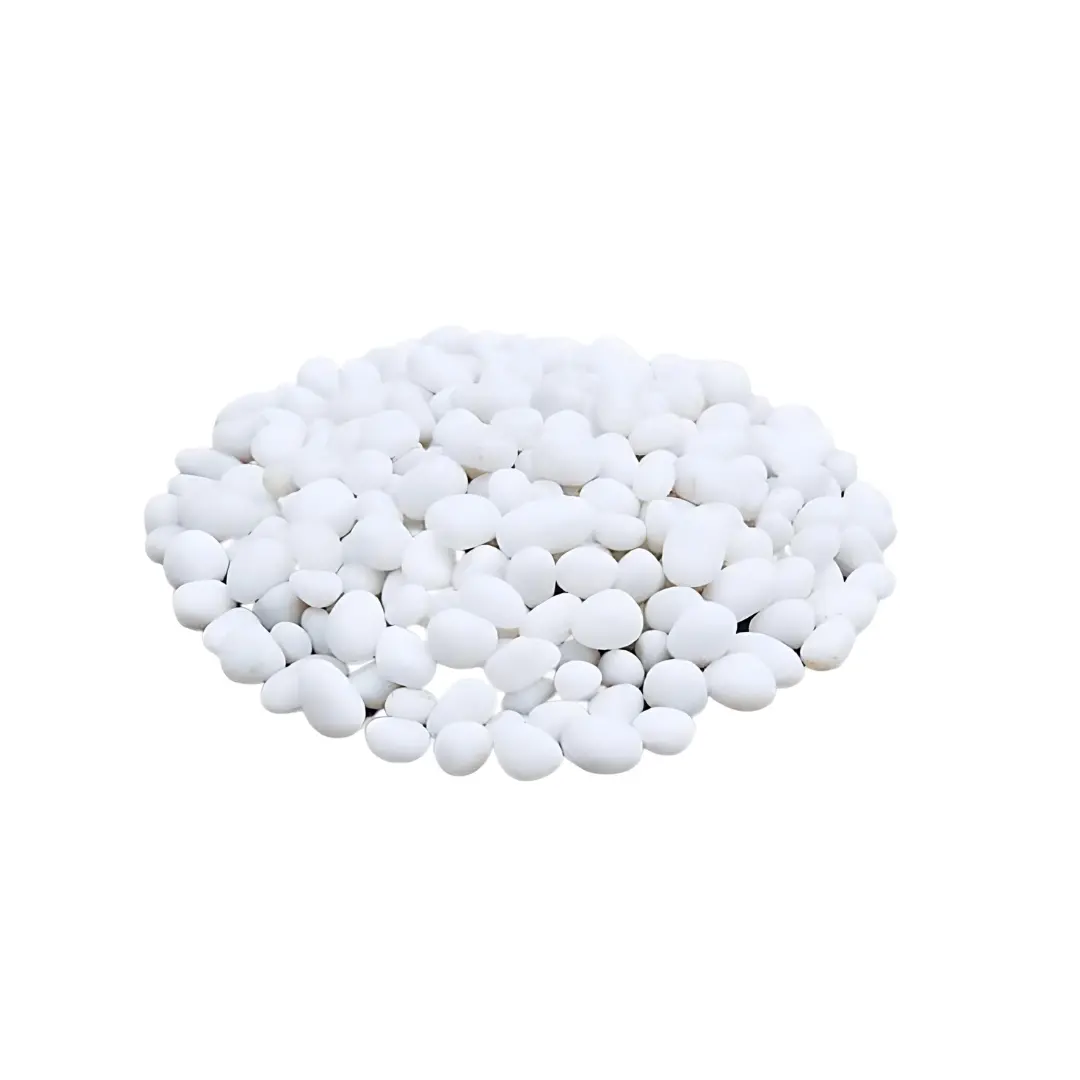 Decor White Pebbles (0.38 Inches) - 1 Kg 1