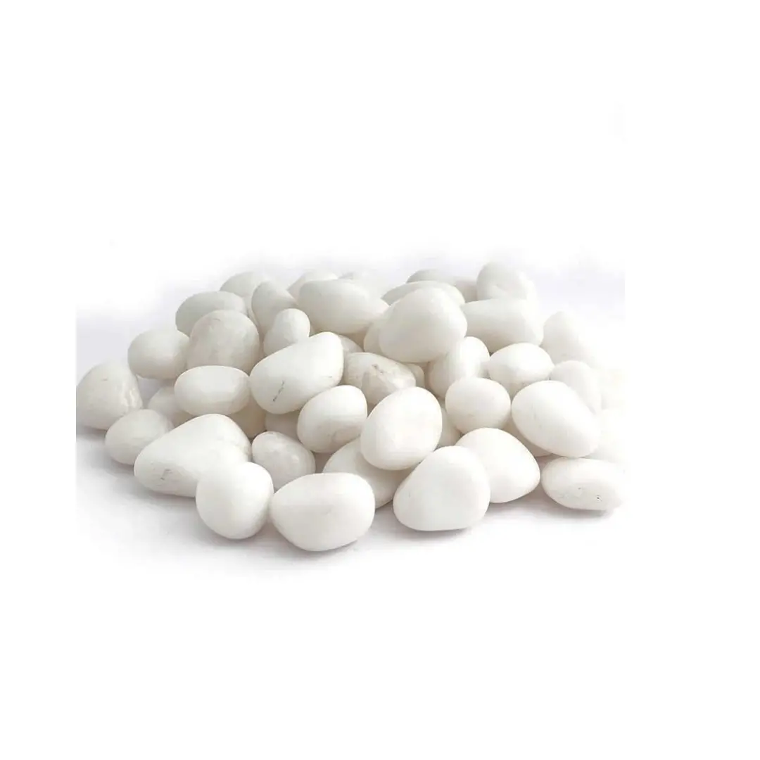 Decor White Pebbles (0.78 Inches) - 1 Kg 1