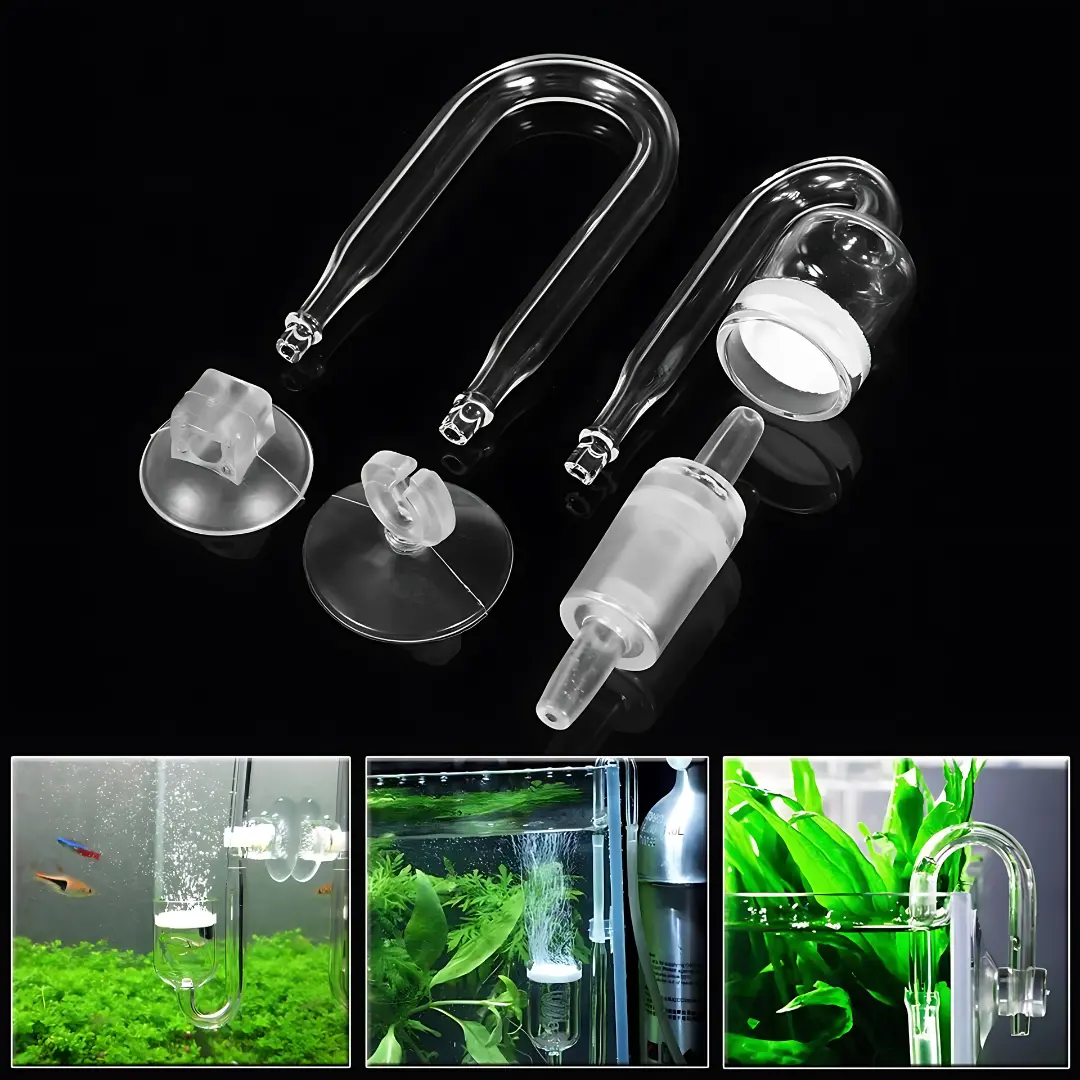 Co2 Connector U Shape Glass 1