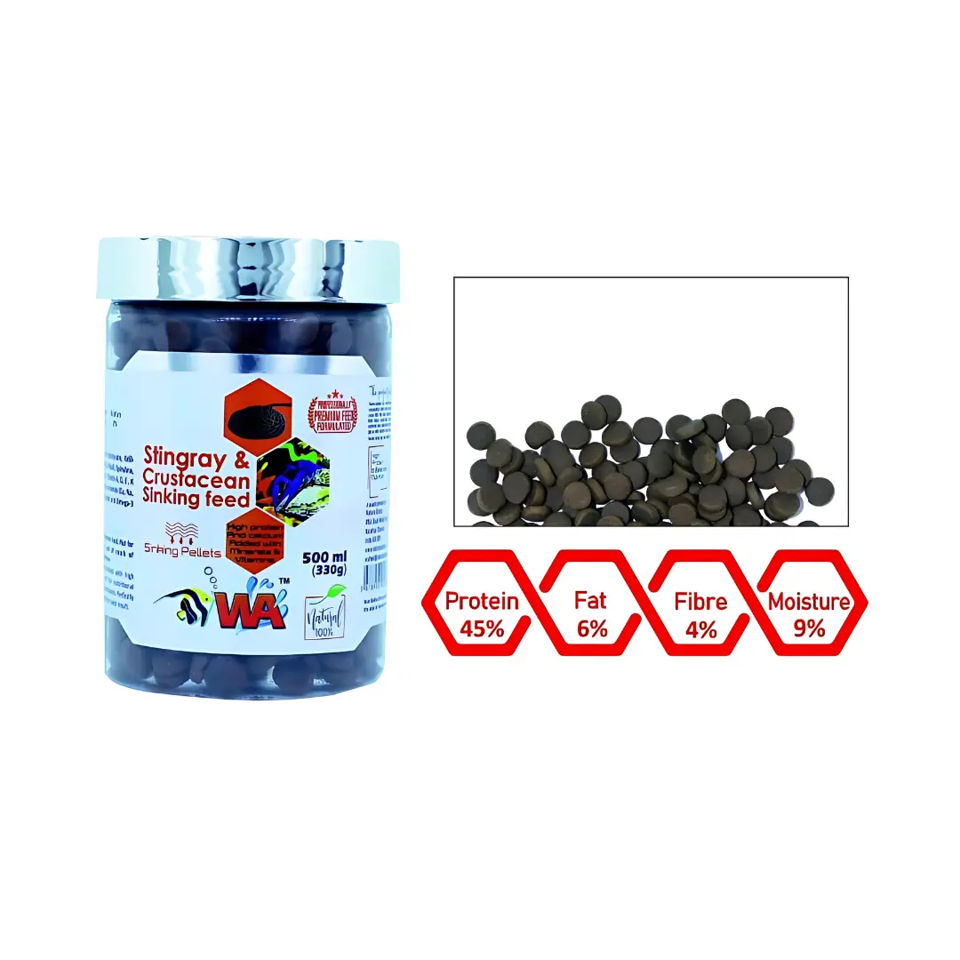 Food Stingray & Crustacean Sinking Feed 45G 2