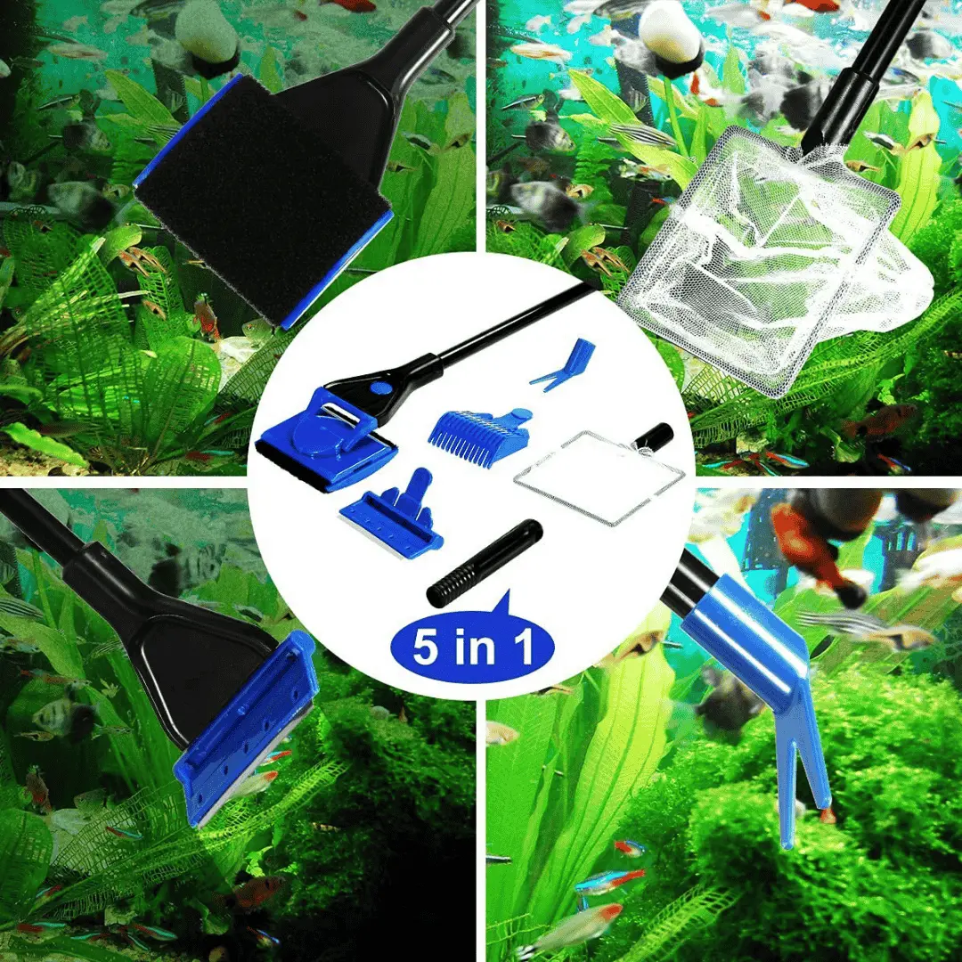 Happy Fish Tank Cleaning Kit 5 In 1 1