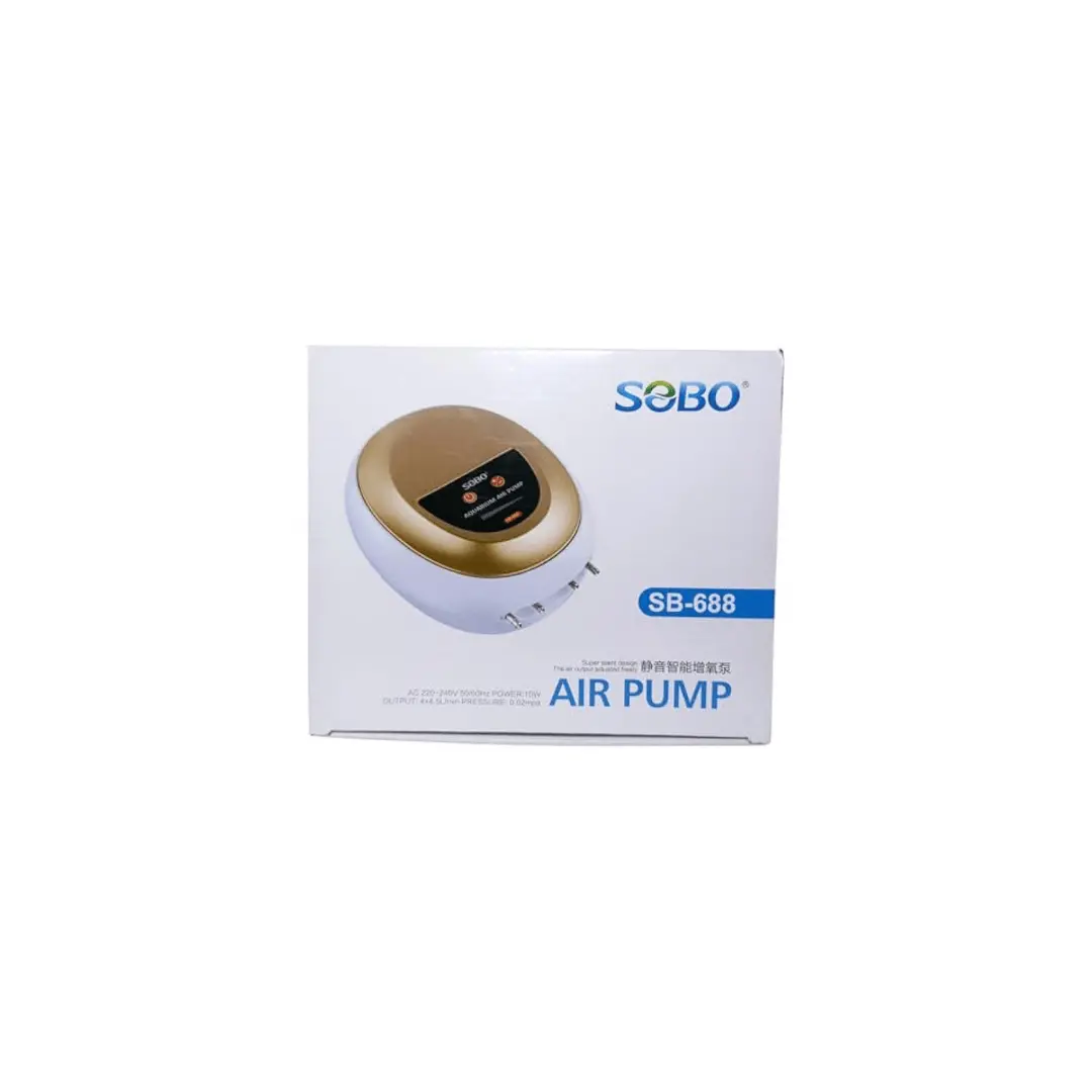 Sobo Sb-688 Air Pump – 10W Super Silent 4-Outlet 2