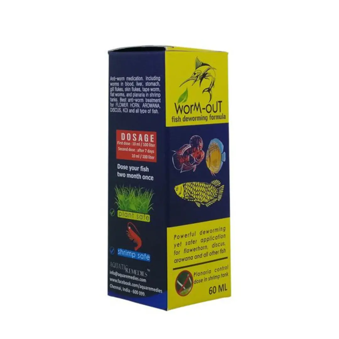 Medicine Aquatic Remedies Worm-Out 1
