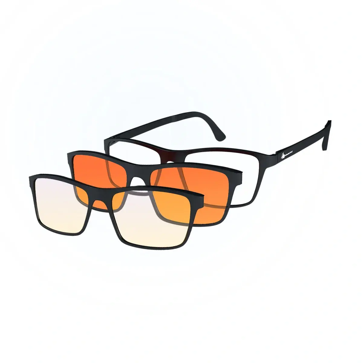 Defendershield Versa Blue Light Blocking Glasses – 2 In 1 Clip On Lenses 1