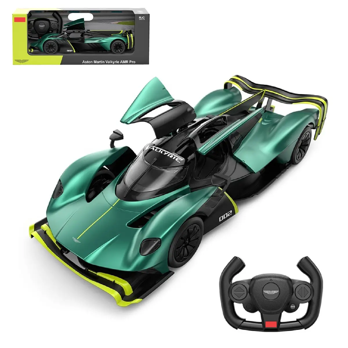 Aston Martin Valkyrie Amr Pro Rc Car 1/14 Scale Licensed Remote Control Toy Car By Rastar 1