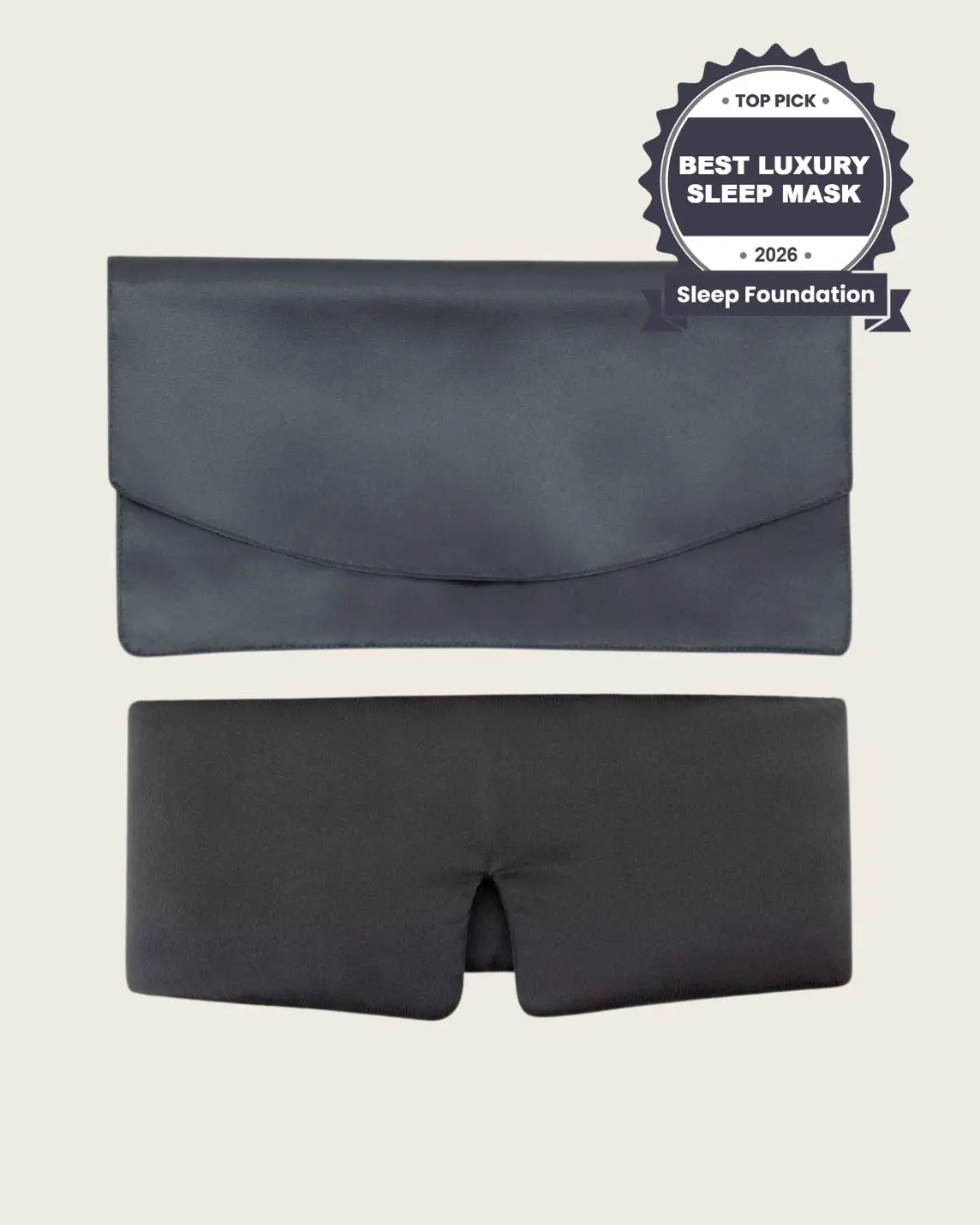 Weighted Silk Sleep Stone Mask 1
