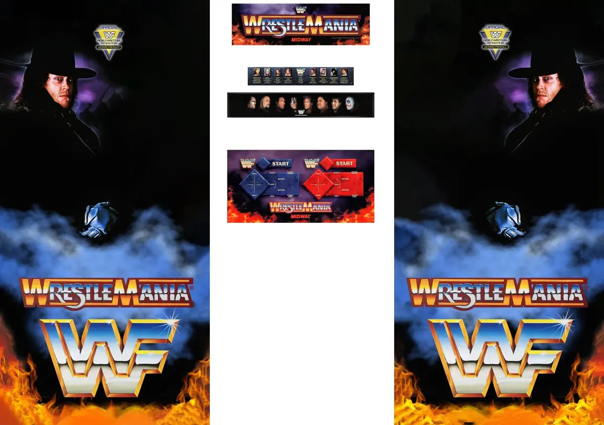 Wwf Wrestlemania Complete Restoration Kit 1