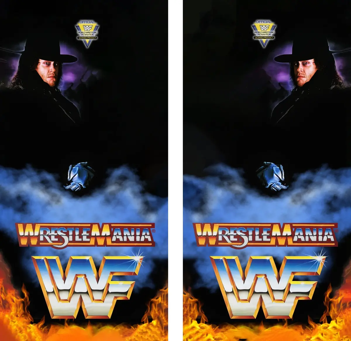 Wwf Wrestlemania Side Art 1