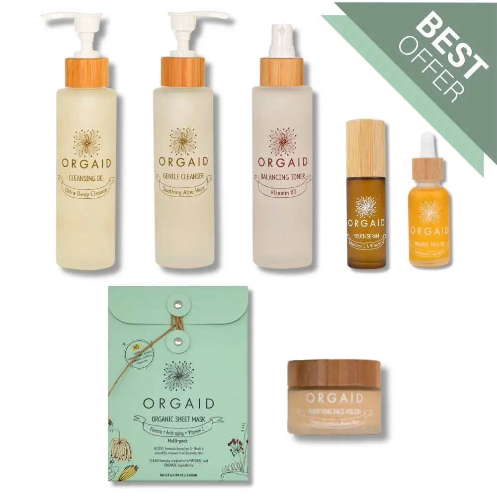 Orgaid Organic Skincare Complete Set 1