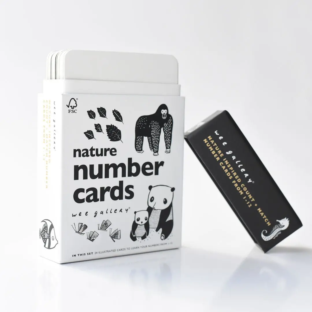 Wee Gallery Nature Number Cards 1