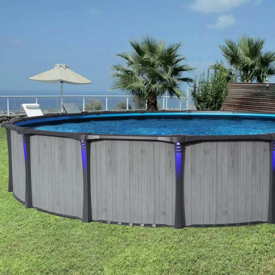 Carvin® Gold Series White Wood 52" Above Ground Swimming Pool 1