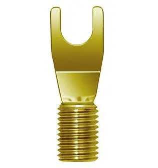 Wireworld Gold Plated Exchange 1-4” Spades (No Sockets) Uni Term System 1
