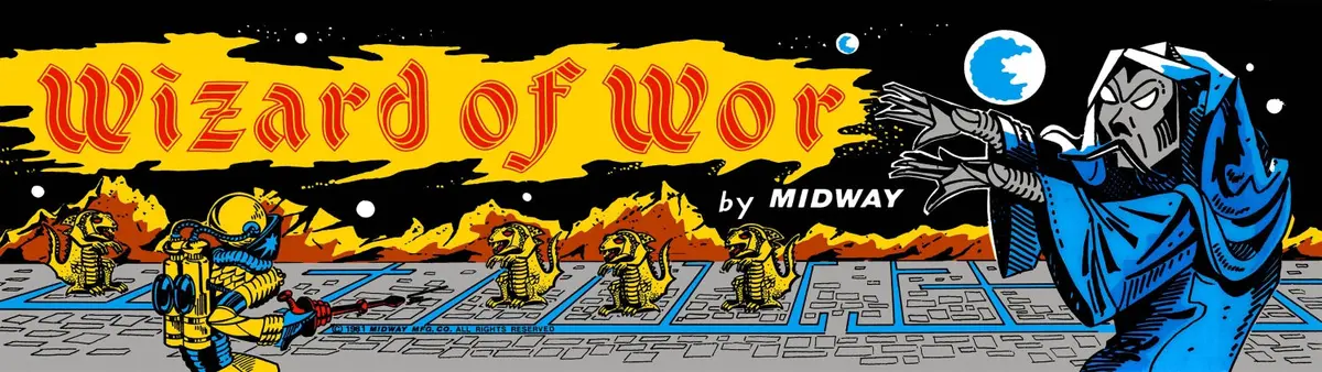 Wizard Of Wor Marquee 1