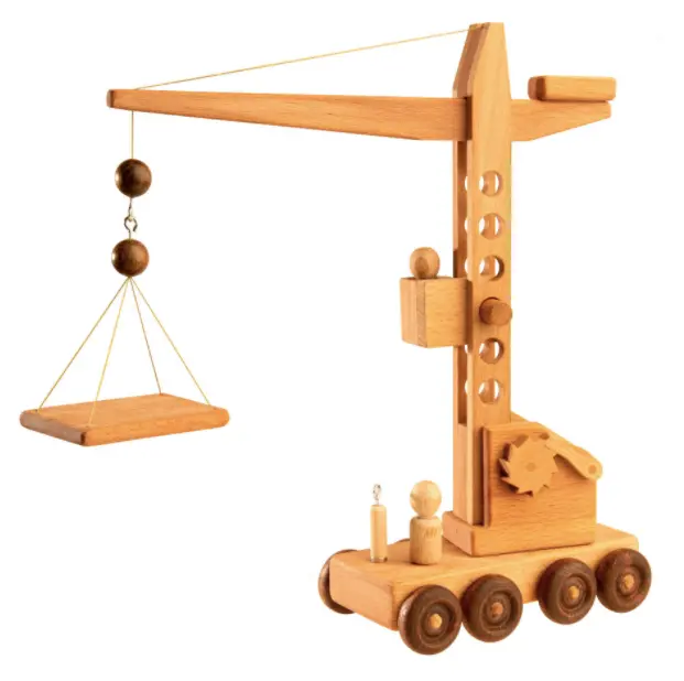 Poppybabyco Wooden Crane 1