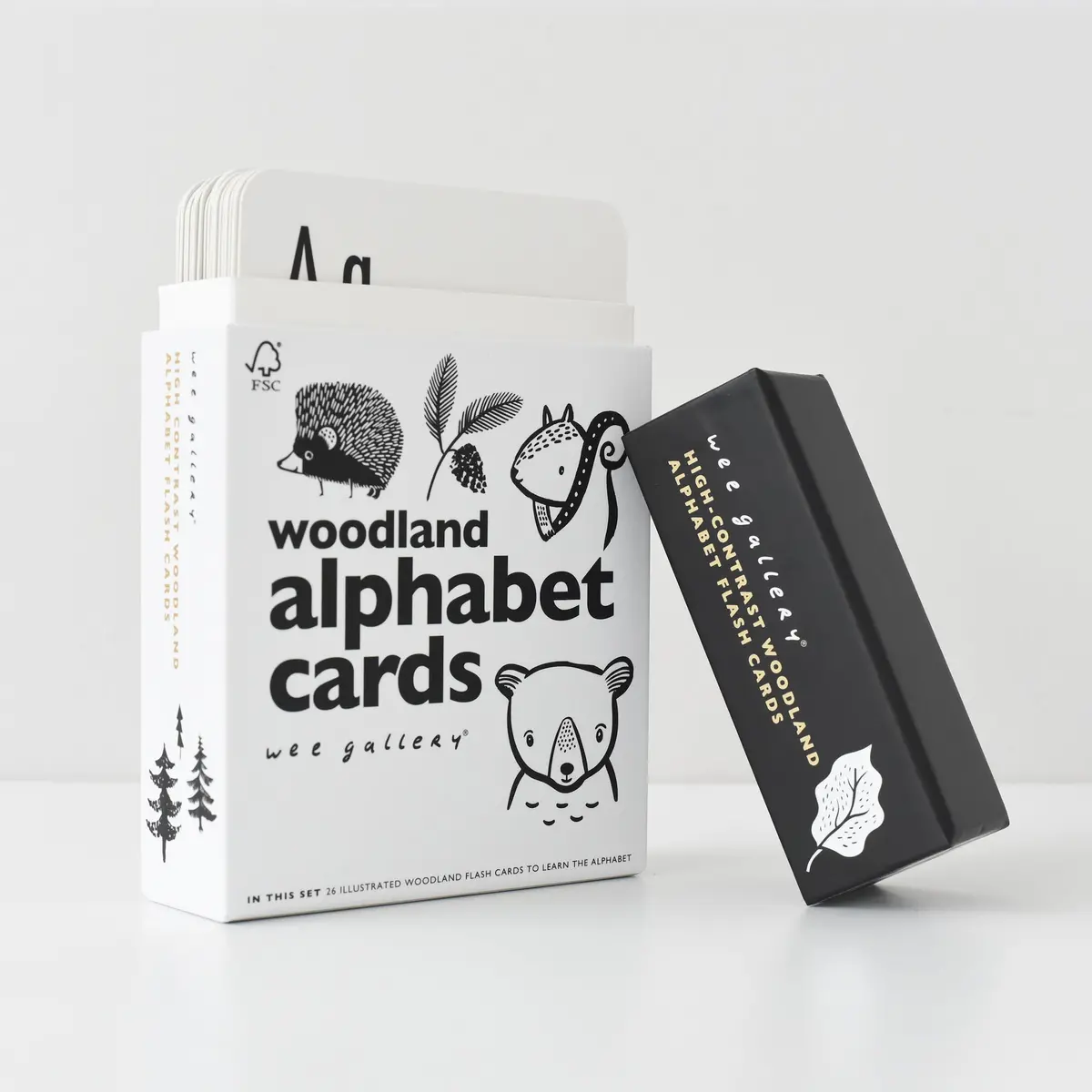 Wee Gallery Woodland Alphabet Cards 1