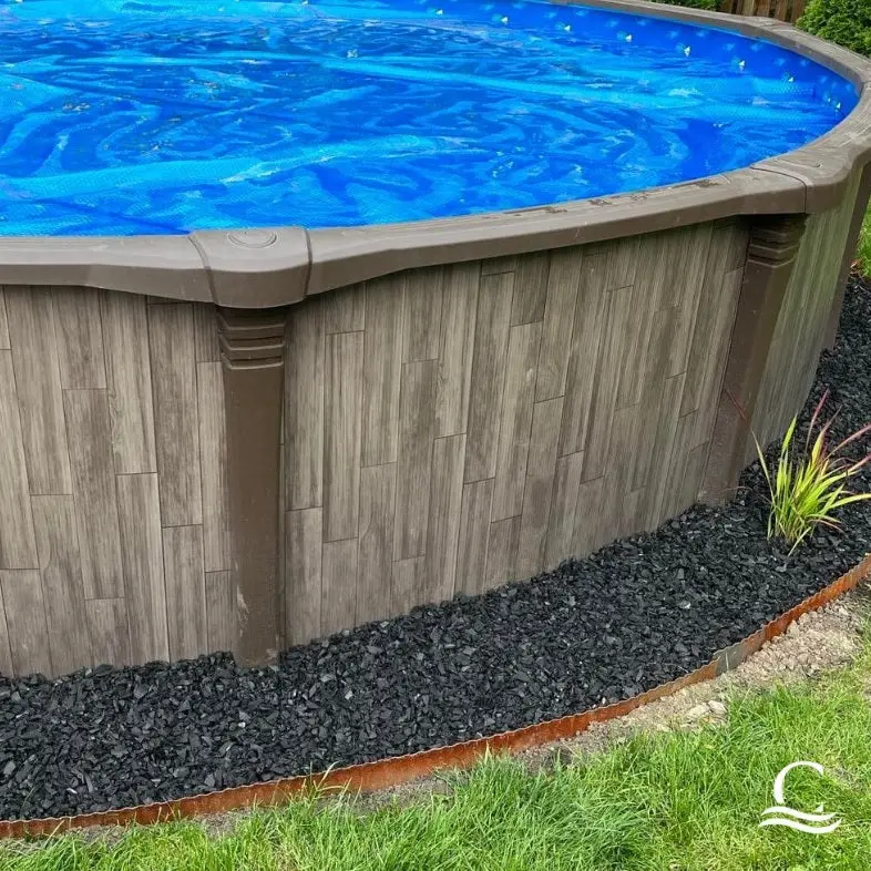 Carvin® Woodstock 52" Round Resin Above Ground Swimming Pool 1