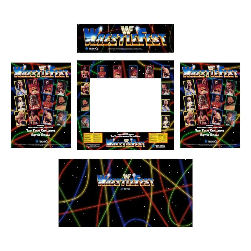 Wwf Wrestlefest Complete Restoration Kit 1