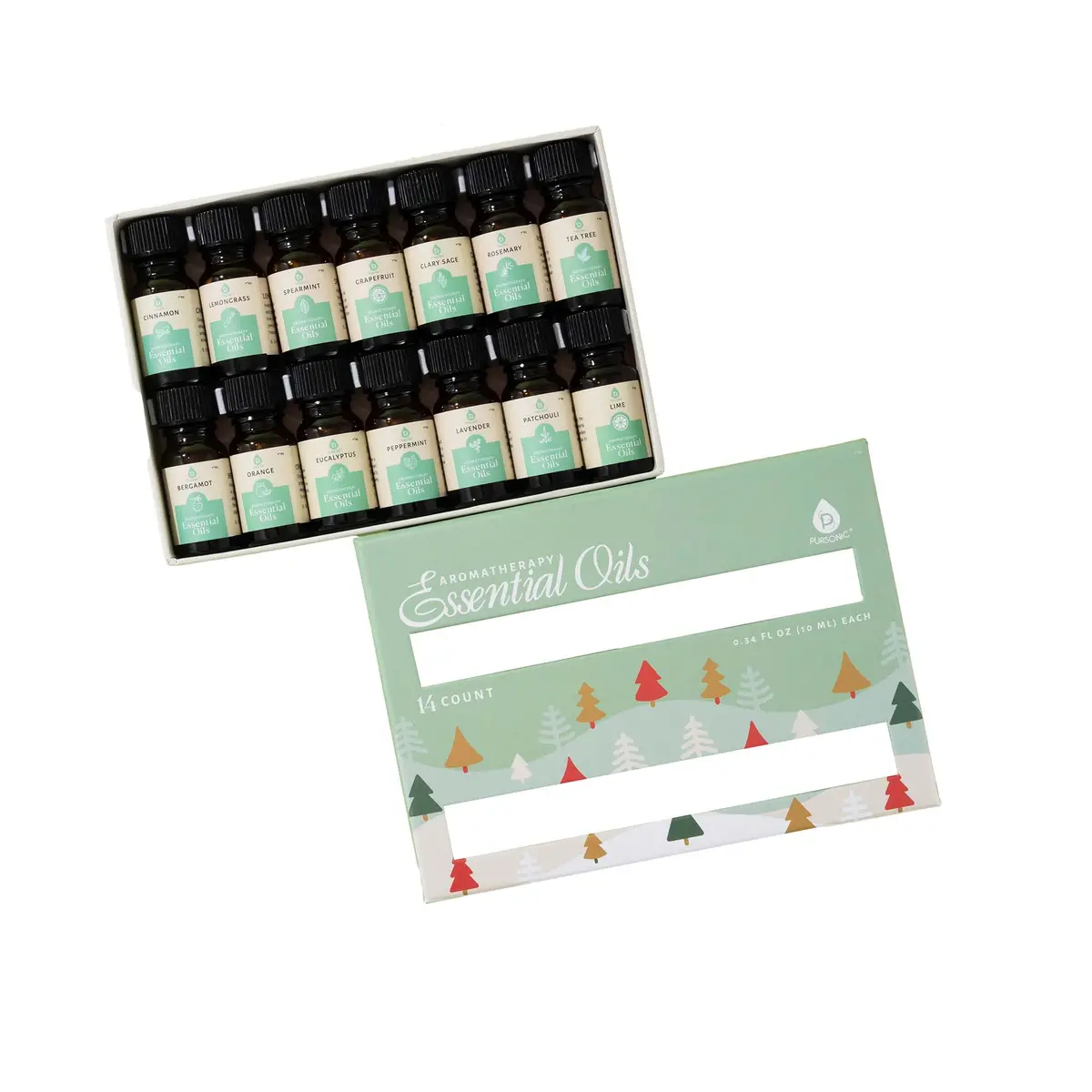 Pursonic Seasonal Scents Christmas Essential Oils Collection 1