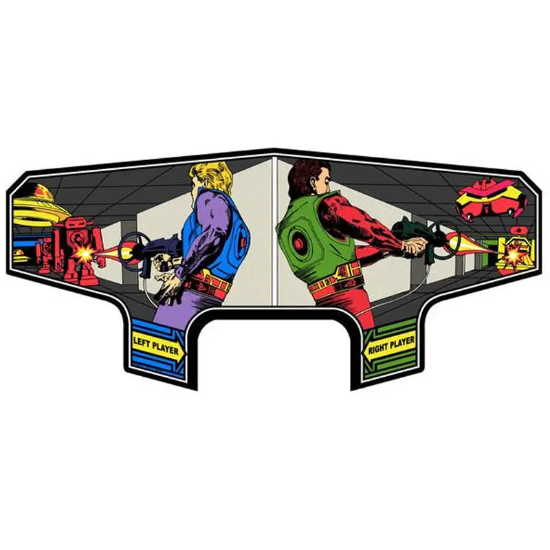 Xybots Front Art Decals 1