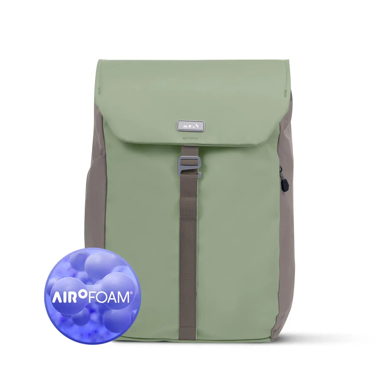 Flap Backpack With Airofoam® - Sage 1