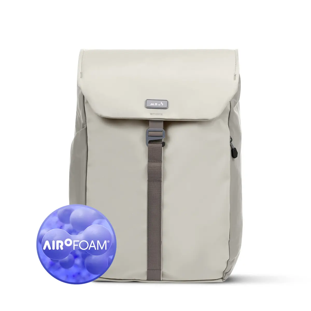 Flap Backpack With Airofoam® - Stone 1