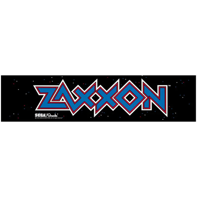 Zaxxon Arcade Marquee 1