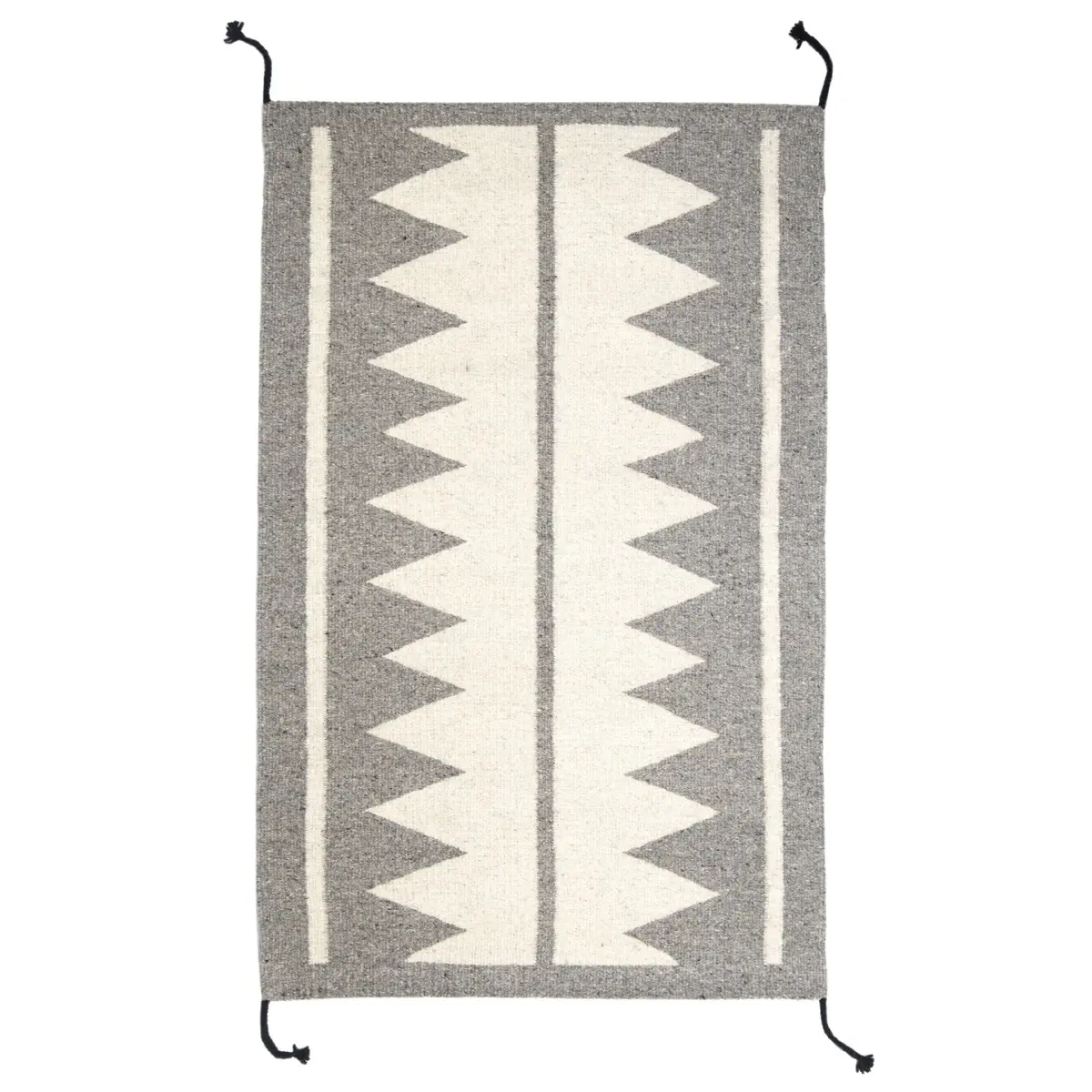 Archive New York Zapotec Grey Rug #7 1