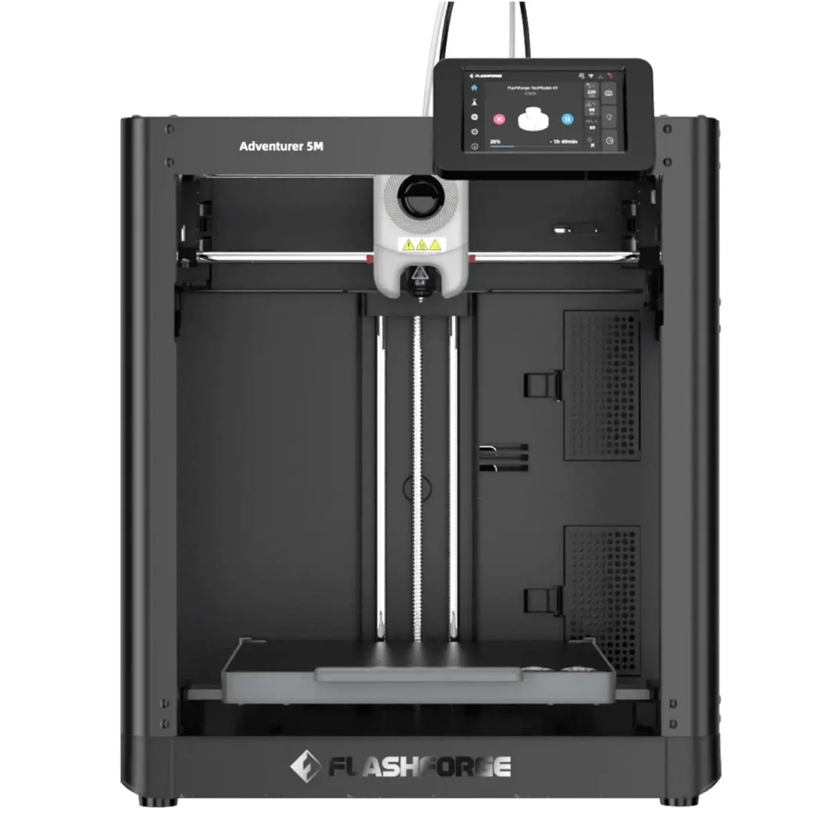 >Flashforge 3D Printer Adventurer 5M, 3D Printers For Beginners Home Diy, High Speed Print Size 8.7 X 8.7 X 8.7In, Black 1