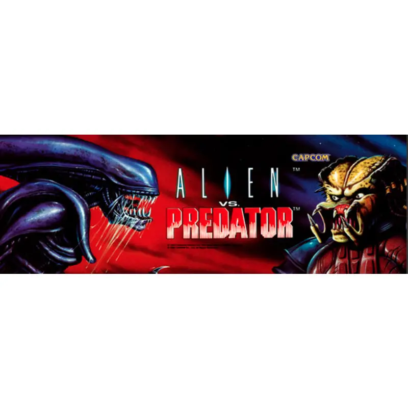 Alien Vs. Predator Arcade Marquee 1