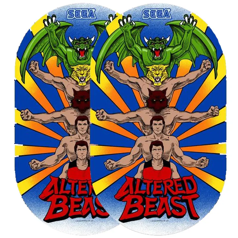 Altered Beast Side Art Decals 1