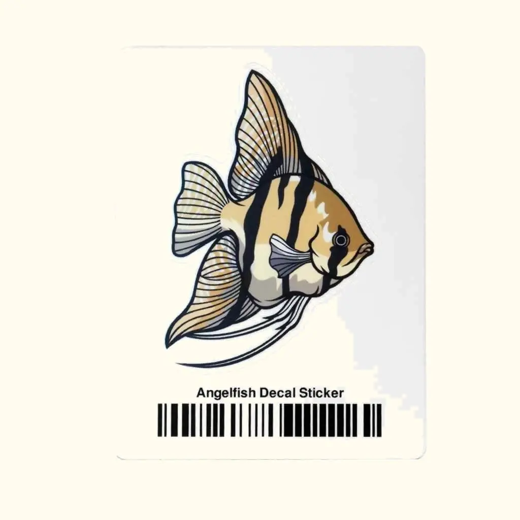 Angelfish Decal Sticker 1