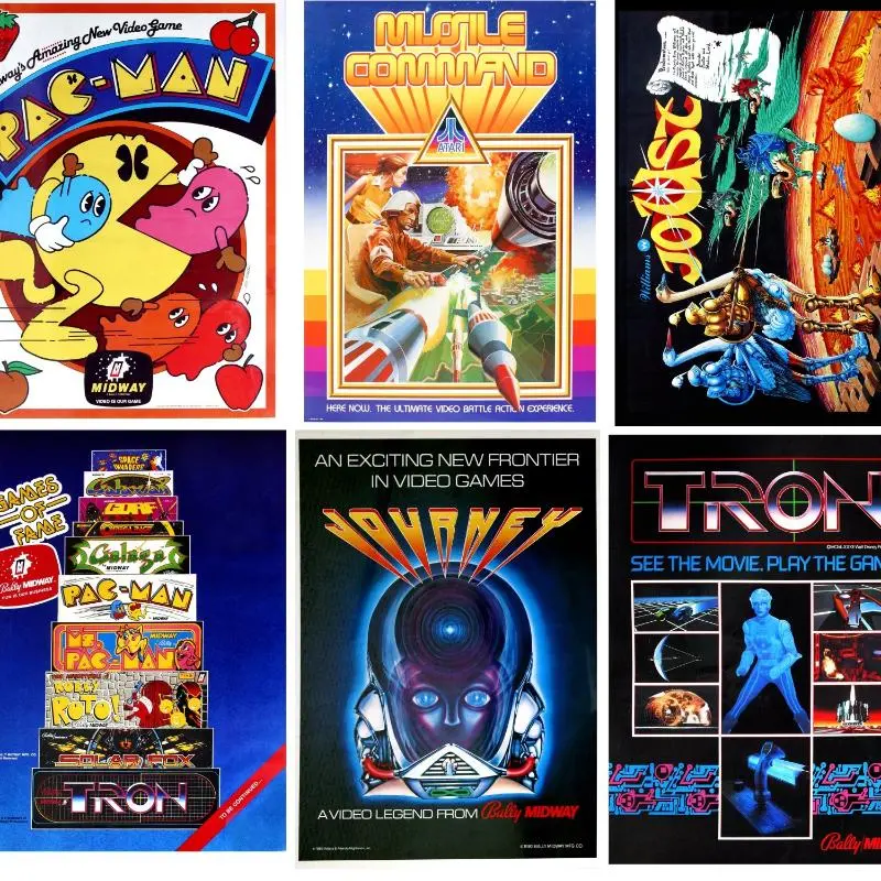 Arcade Game Posters 1