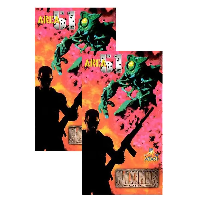 Area51 Maximum Force Side Art Decals 1