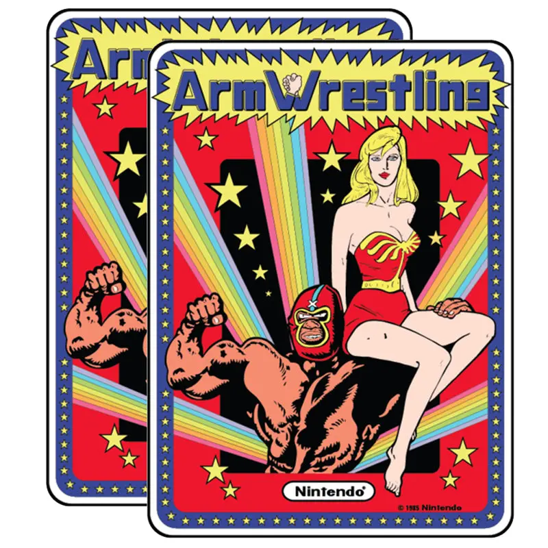 Arm Wrestling Side Art Decals 1