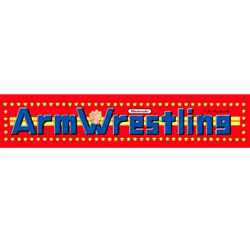 Arm Wrestling Arcade Marquee 1