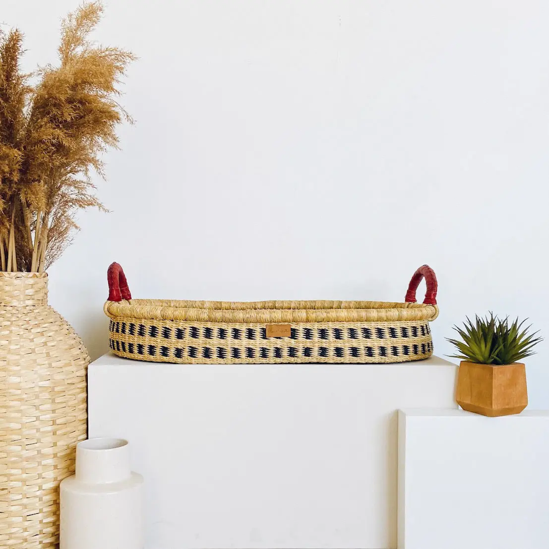Plum+Sparrow Ashwood Changing Basket 1