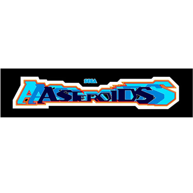 Sega Asteroids Marquee 1