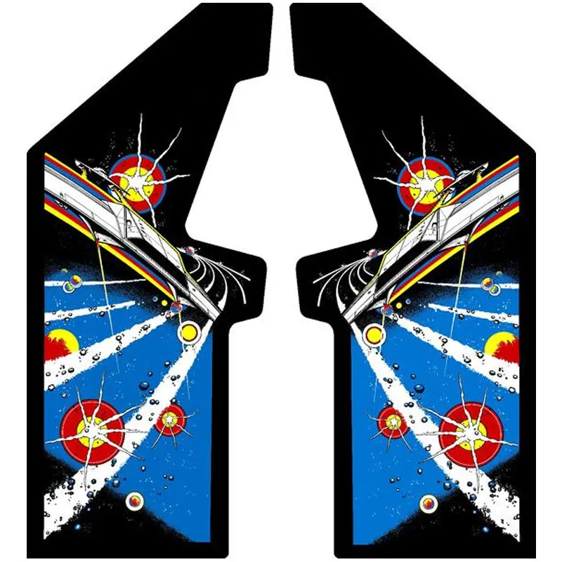 Asteroids Side Art Decals 1